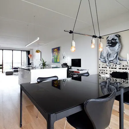 Modern In Sluseholmen With A Marvellous View 公寓